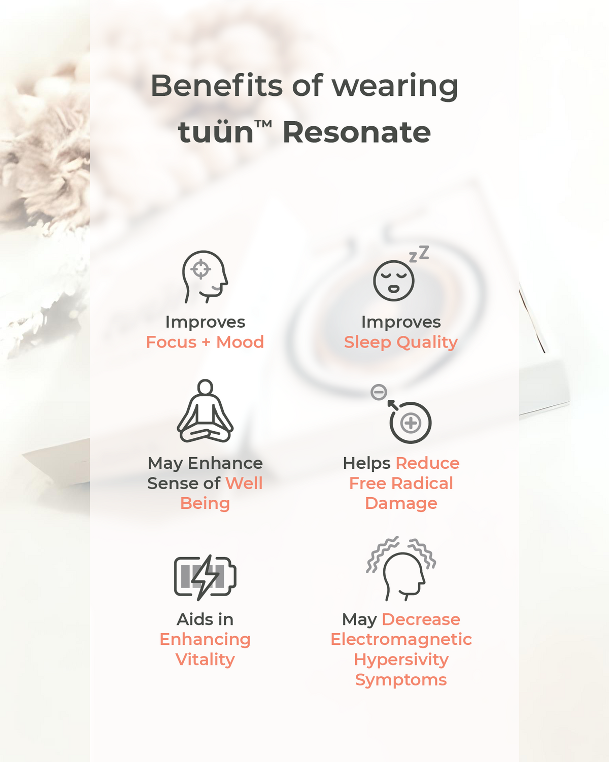 tuün® RESONATE - Rose Gold